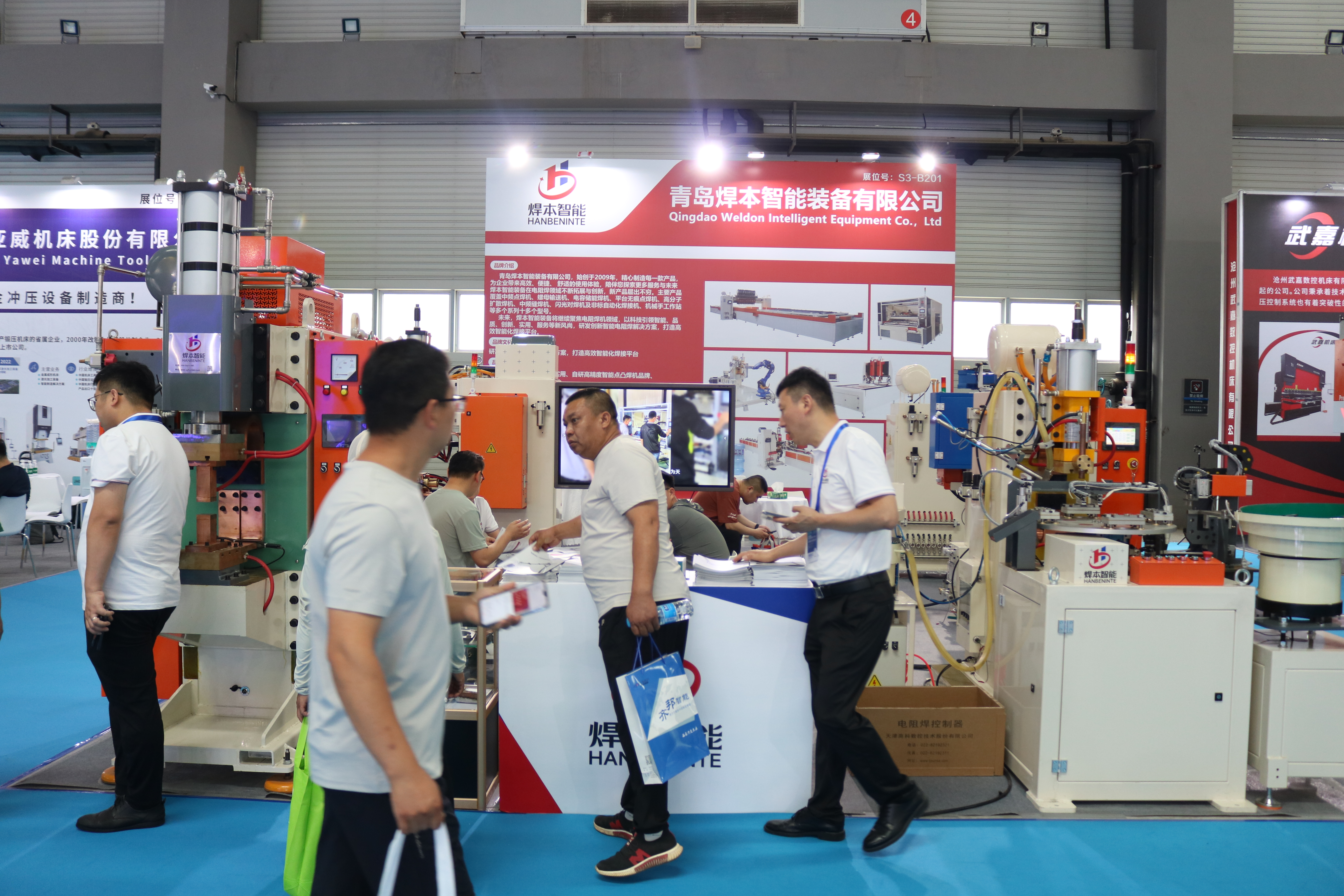 青島焊本智能裝備有限公司第28屆青島國際機床展覽會