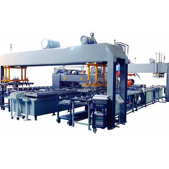 升降電梯門板焊接生產線