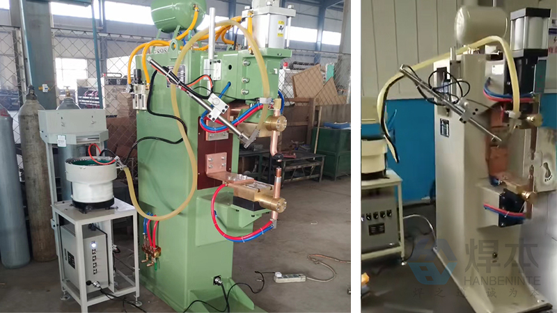 現(xiàn)場調(diào)試螺母機點焊機